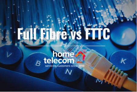 Full fibre broadband, home broadband connection, FTTP