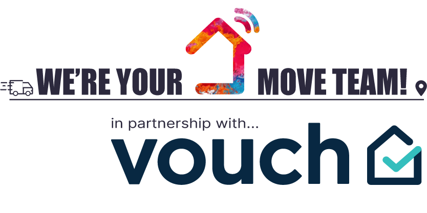 We're you home move team logos